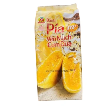 Bánh Pía Yến Mạch Cơm Dừa 340g - Giòn Ngon, Dinh Dưỡng, Giá 89.000đ