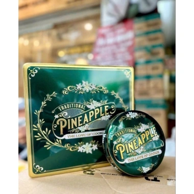 Bánh Pineapple hộp thiếc tròn/vuông, còn bán thùng 2.026 - Giá giảm 69.000₫ 5