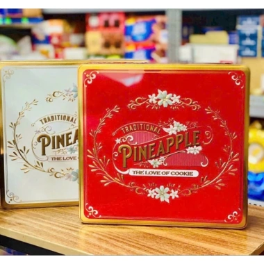 Bánh Pineapple hộp thiếc tròn/vuông, còn bán thùng 2.026 - Giá giảm 69.000₫ 6