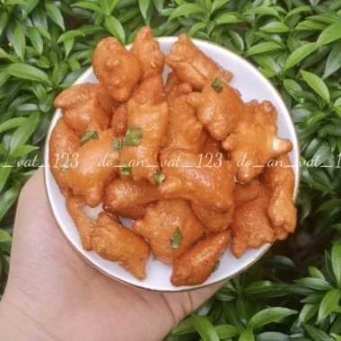 Bánh Quẩy Cua 500g Vị Mắm Hành Giòn Tan - Đồ Ăn Vặt TiemNhaTho18 Giá 16.900đ