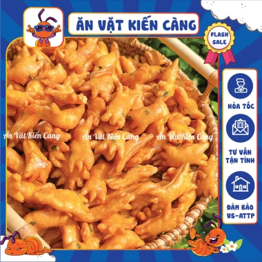 Bánh Quẩy Cua Mắm Hành Giòn Tan - Đồ ăn vặt giá 29.900 giảm còn 23.000