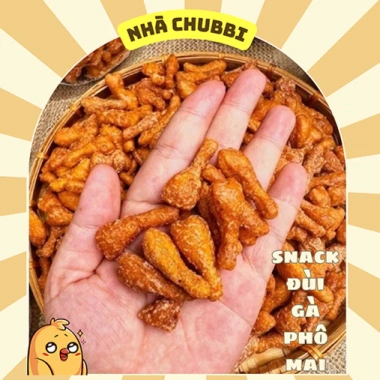 Bánh Quẩy Đùi Gà Mặn Ngọt Cay Giòn 1kg - Snack Đùi Gà Tẩm Vị Nhà Chubbi Giá 41.000đ