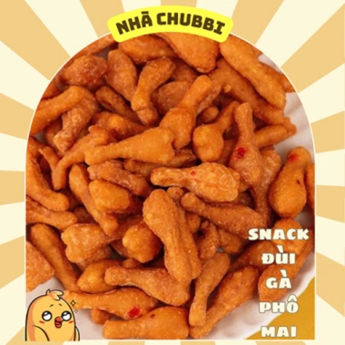 Bánh Quẩy Đùi Gà Mặn Ngọt Cay Giòn 1kg - Snack Đùi Gà Tẩm Vị Nhà Chubbi Giá 41.000đ