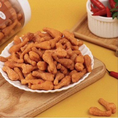 Bánh Quẩy Đùi Gà Mặn Ngọt Cay Giòn 1kg - Snack Đùi Gà Tẩm Vị Nhà Chubbi Giá 41.000đ