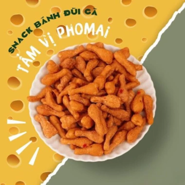 Bánh Quẩy Đùi Gà Mặn Ngọt Cay Giòn 1kg - Snack Đùi Gà Tẩm Vị Nhà Chubbi Giá 41.000đ