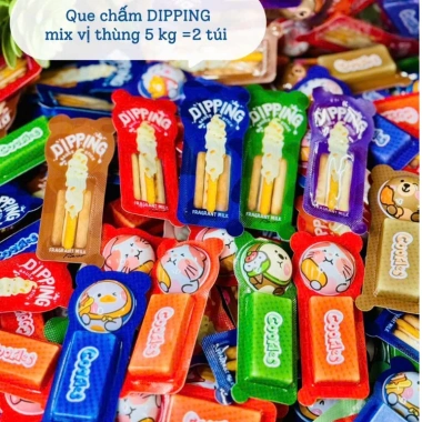 Bánh que chấm dâu, socola, kem sữa - Ngon lạ miệng, giảm giá 79.000đ, chỉ 95.590đ