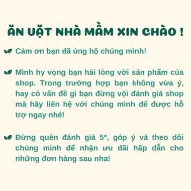 Bánh que chấm Dipping mix 500g - Ba vị dâu, socola, kem sữa, ăn là nghiền Nhà Mầm 7