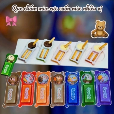 Bánh Que Chấm Dipping Mix Đủ Vị Dâu Socola Kem Sữa - Siêu Ngon, Giá chỉ 89.000 VND 5