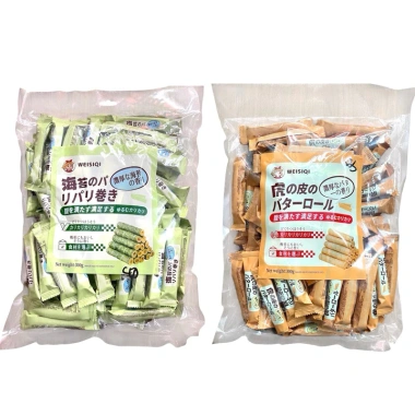 Bánh quế cuộn mini Weisiqi 300g nhập khẩu giảm giá 69k thơm ngon tiện lợi