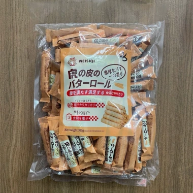 Bánh quế cuộn mini Weisiqi 300g nhập khẩu giảm giá 69k thơm ngon tiện lợi