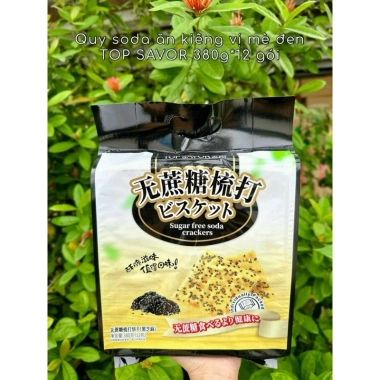 Bánh Quy Ăn Kiêng Không Đường Vị Mè Đen + Yogurt - Giảm Giá 20% Chỉ 50.000₫ 2