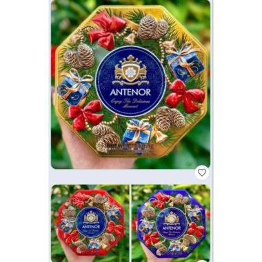 Bánh quy Antorner 168g Trang trí Tết 2.026 - Giòn Tan, Giá chỉ 65.000đ