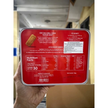 Bánh quy Biscoff Caramel Quế Lotus Bỉ - Giá chỉ 84.850₫, giảm tới 20%