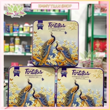 Bánh Quy Bơ Arcor Tortitas 415g Hộp Thiếc Con Công Nhập Khẩu Argentina, Giá 257k 6 Bánh Quy Bơ Arcor Tortitas 415g Hộp Thiếc Con Công Nhập Khẩu Argentina, Giá 257k 6