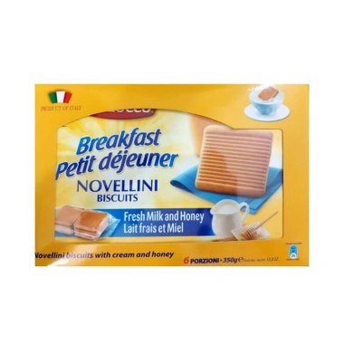 Bánh Quy Bơ Balocco Novellini Ý 350g - Hương Vị Bơ & Sữa Buongiorno, Giá 99.000 VND