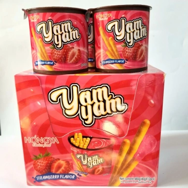Bánh Quy Bơ Chấm Kem Mix 3 - Thùng 12 Hộp (Sữa, Socola, Dâu Tây) Giá 149.000₫