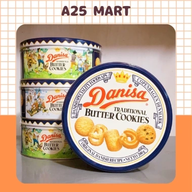 Bánh Quy Bơ Danisa Hộp Thiếc 200g - Giòn Tan, Thơm Ngon, Giá Ưu Đãi 76.000 VND