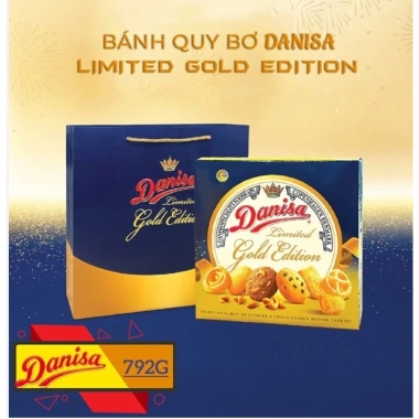 Bánh Quy Bơ Danisa Hộp Thiếc Giới Hạn Đủ Size - Đậm Chất Hoàng Gia, Giá Ưu Đãi 125k