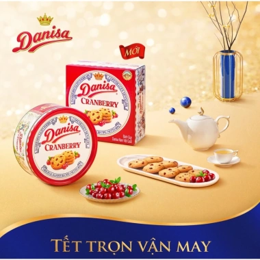 Bánh Quy Bơ Danisa Hộp Thiếc Giới Hạn Đủ Size - Đậm Chất Hoàng Gia, Giá Ưu Đãi 125k