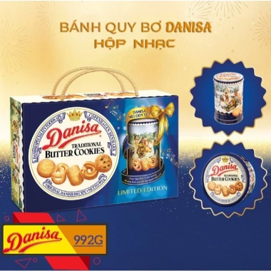 Bánh Quy Bơ Danisa Hộp Thiếc Giới Hạn Đủ Size - Đậm Chất Hoàng Gia, Giá Ưu Đãi 125k