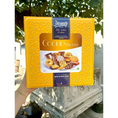Bánh quy bơ DOSETY giòn thơm béo sữa 500g hộp giấy Minh Hương - Biếu Đỏ lễ Tết giá 59.000 VND