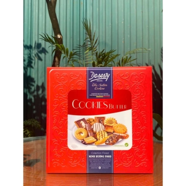 Bánh quy bơ DOSETY giòn thơm béo sữa 500g hộp giấy Minh Hương - Biếu Đỏ lễ Tết giá 59.000 VND