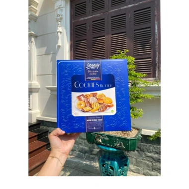 Bánh quy bơ DOSETY giòn thơm béo sữa 500g hộp giấy Minh Hương - Biếu Đỏ lễ Tết giá 59.000 VND 9 Bánh quy bơ DOSETY giòn thơm béo sữa 500g hộp giấy Minh Hương - Biếu Đỏ lễ Tết giá 59.000 VND 9