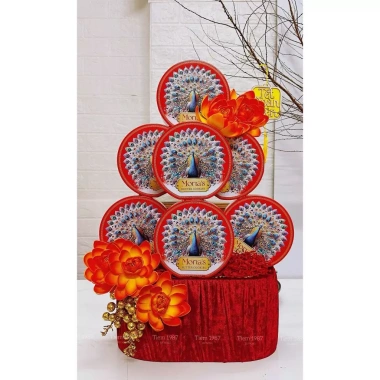 Bánh quy bơ Morra's hình con công 110g - Giòn tan, thơm bơ, giảm 21% chỉ 65.000₫