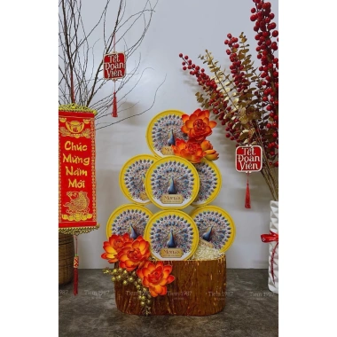Bánh quy bơ Morra's hình con công 110g - Giòn tan, thơm bơ, giảm 21% chỉ 65.000₫