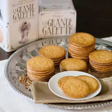 Bánh Quy Bơ Pháp La Grande Galette 600g - Bơ thơm, giòn tan, giảm giá 289k