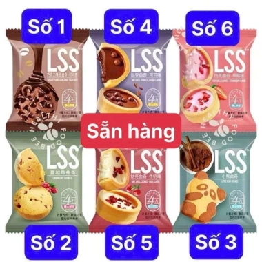 Bánh quy bơ sữa LSS Mix vị thơm ngon – Bánh quy bơ phủ socola siêu ngon, giảm giá 60.000