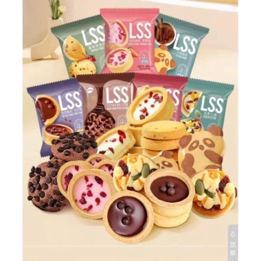 Bánh quy bơ sữa socola LSS mix 6 vị nội địa Trung 1Kg - Giá chỉ 80.000 VNĐ