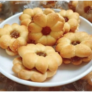 Bánh Quy Bông Mai Nhân Mứt Khóm 500g VFOODS Thái Lan Ăn Vặt Nhà Mầm - 46.5k