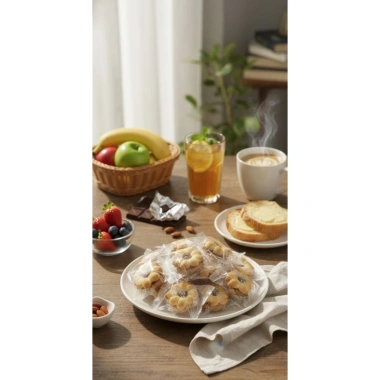 Bánh Quy Bông Mai Nhân Mứt Khóm 500g VFOODS Thái Lan Ăn Vặt Nhà Mầm - 46.5k