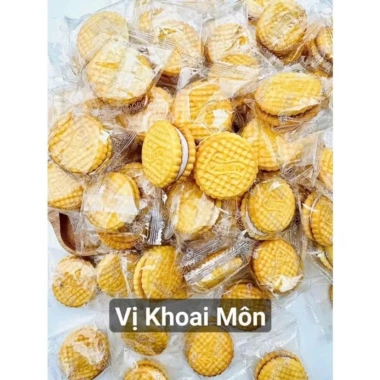 Bánh quy bông mai VFOODS Thái Lan 1kg - Nhân mứt khóm, giảm giá 94.000đ