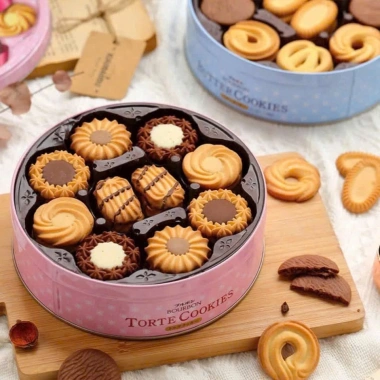 Bánh quy butter Bourbon 310gr hộp thiếc - Sỉ ib sẵn, giảm còn 225k (giá gốc 285.750) 4