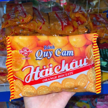 Bánh Quy Cam Hải Châu 130g - Vị Cam Ngon, Giá Chỉ 20.000đ, Giảm Sốc 2 Bánh Quy Cam Hải Châu 130g - Vị Cam Ngon, Giá Chỉ 20.000đ, Giảm Sốc 2