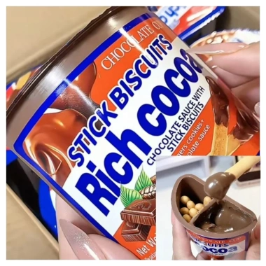 Bánh quy chấm Socola RICH COCOA 1 Thùng 16 hộp 38g - Giảm giá 99.000đ 3
