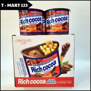 Bánh quy chấm Socola RICH COCOA 1 Thùng 16 hộp 38g - Giảm giá 99.000đ 6