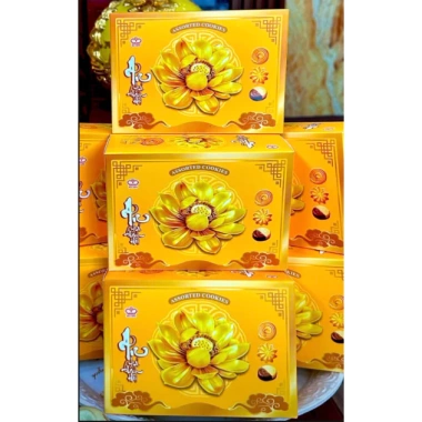Bánh Quy Chữ Hoa Sen An Khang 90g Tháp Bánh Lễ Tết Giá 15.500đ Minh Hương Food