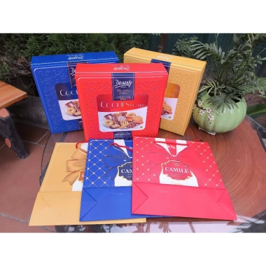 Bánh quy Cookies Butter Dosesty 3 màu đỏ xanh vàng 500g - Giá ưu đãi 57.000đ, Nhà Minh Hương Food 2