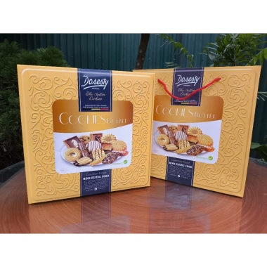 Bánh quy Cookies Butter Dosesty 3 màu đỏ xanh vàng 500g - Giá ưu đãi 57.000đ, Nhà Minh Hương Food 5
