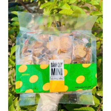 Bánh Quy Đồng Tiền Mini 408g Vị Lòng Đỏ Trứng Gà - Giòn Rụm, Thơm Ngon, Giá 55.000đ - Ăn Vặt Tuổi Thơ 7