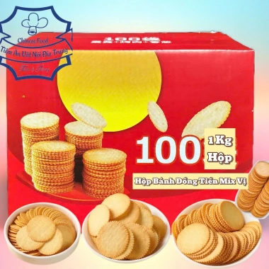 Bánh Quy Đồng Tiên Mix Vị 1KG - Hương Vị Đa Dạng, Giá Chỉ 65.999đ
