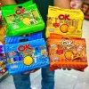 Bánh Quy Đồng Xu Ok Thái 12 Gói - Giòn Tan, Hương Thái Đậm, Giá Ưu Đãi 78.500₫