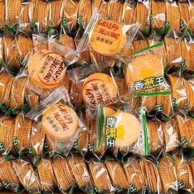 Bánh quy đồng xu sỉ 1kg - Giòn tan, hương vị thơm ngon, giá ưu đãi 65.000₫ 4