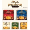 Bánh quy dừa nướng Mushroom hộp thiếc cao cấp 170g 3 màu xanh đỏ vàng - Quà Tết sang trọng, giảm giá 146k