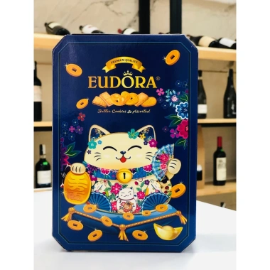 Bánh quy Eudora Mèo Thần Tài 110g - Ngon giòn, sẵn ngày mới, giảm còn 34.499đ 10