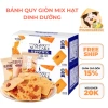 Bánh quy giòn mix hạt dinh dưỡng 340g - 45 cái - Giá ưu đãi 95.000đ, giảm 21.850đ
