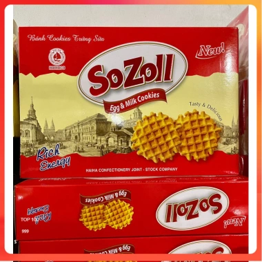 Bánh Quy Giòn Trứng Sữa Sozoll Hải Hà 350g - Giảm giá, chất lượng cao, giá 75.000 VND